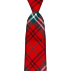 Tartan Tie - Morrison Red Modern